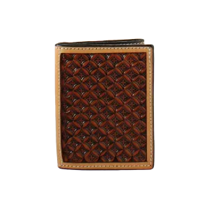 3D Belt Company Mens Cross Trifold Wallet D250006408
