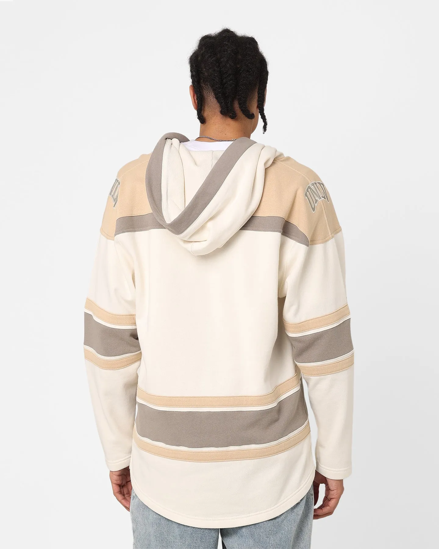 47 Brand University of Nevada, Las Vegas Superior Lacer Hoodie Cream/Khaki