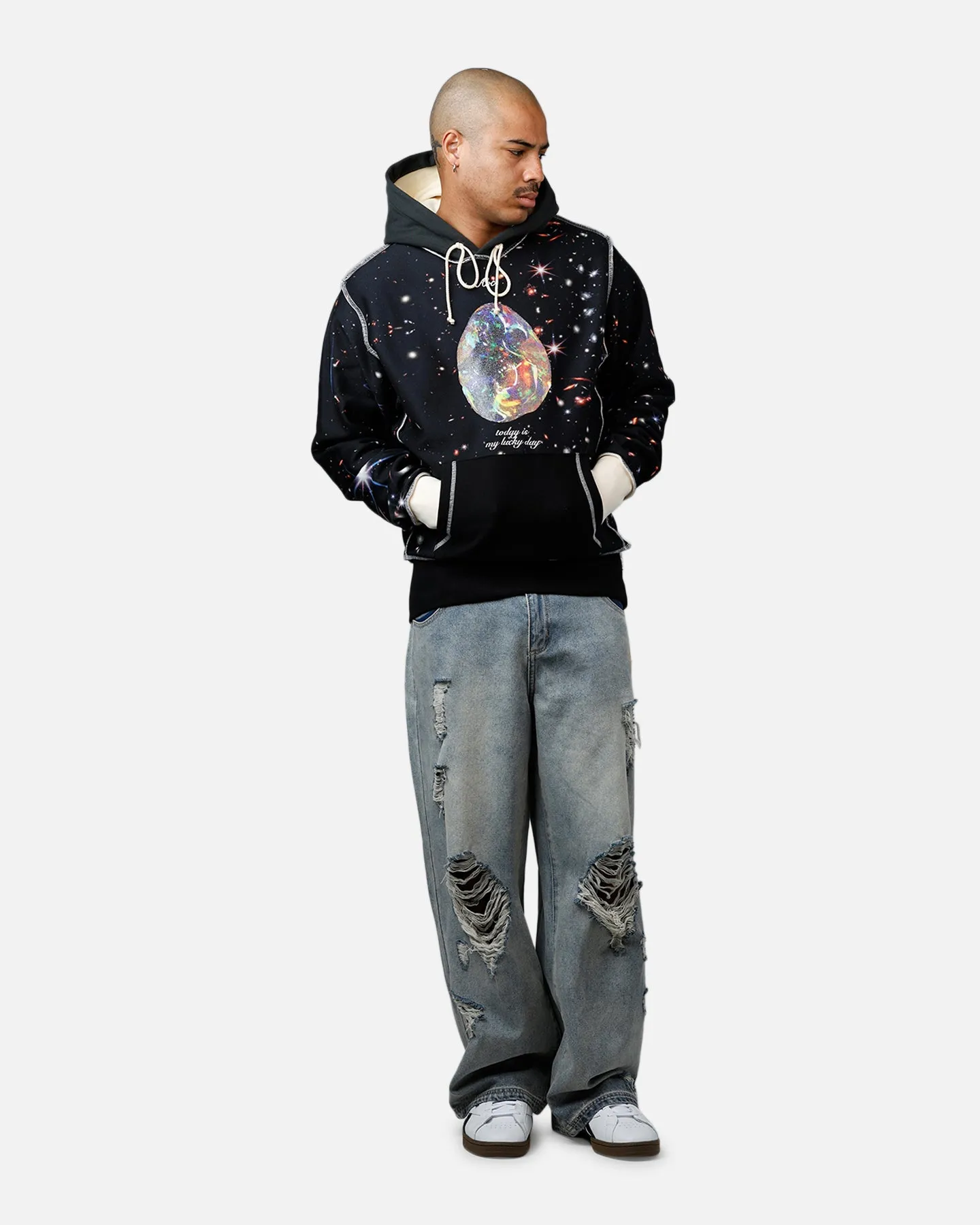 ABC Birthstone Hoodie Black