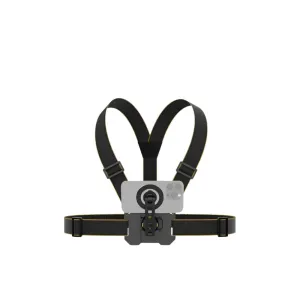 Adjustable Chest Mount for Action Camera & Phone Hands Free Strap for Gopro Dji Osmo Iphone