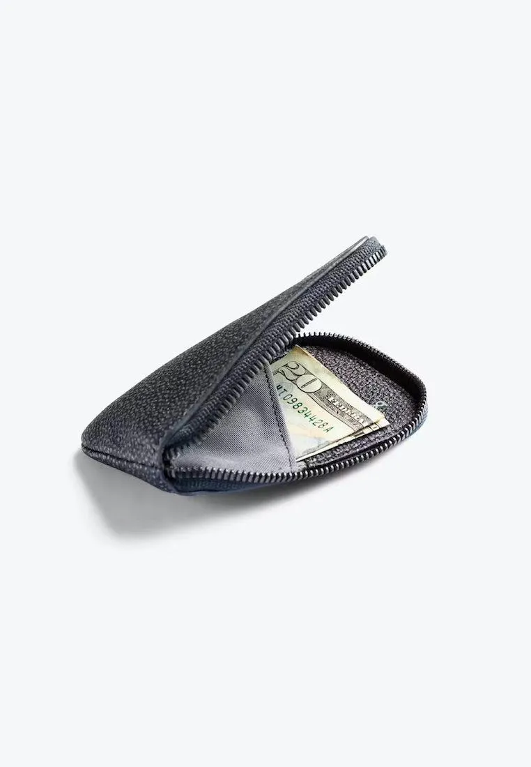 Bellroy Stellar Black Card Pocket: Compact Leather Wallet