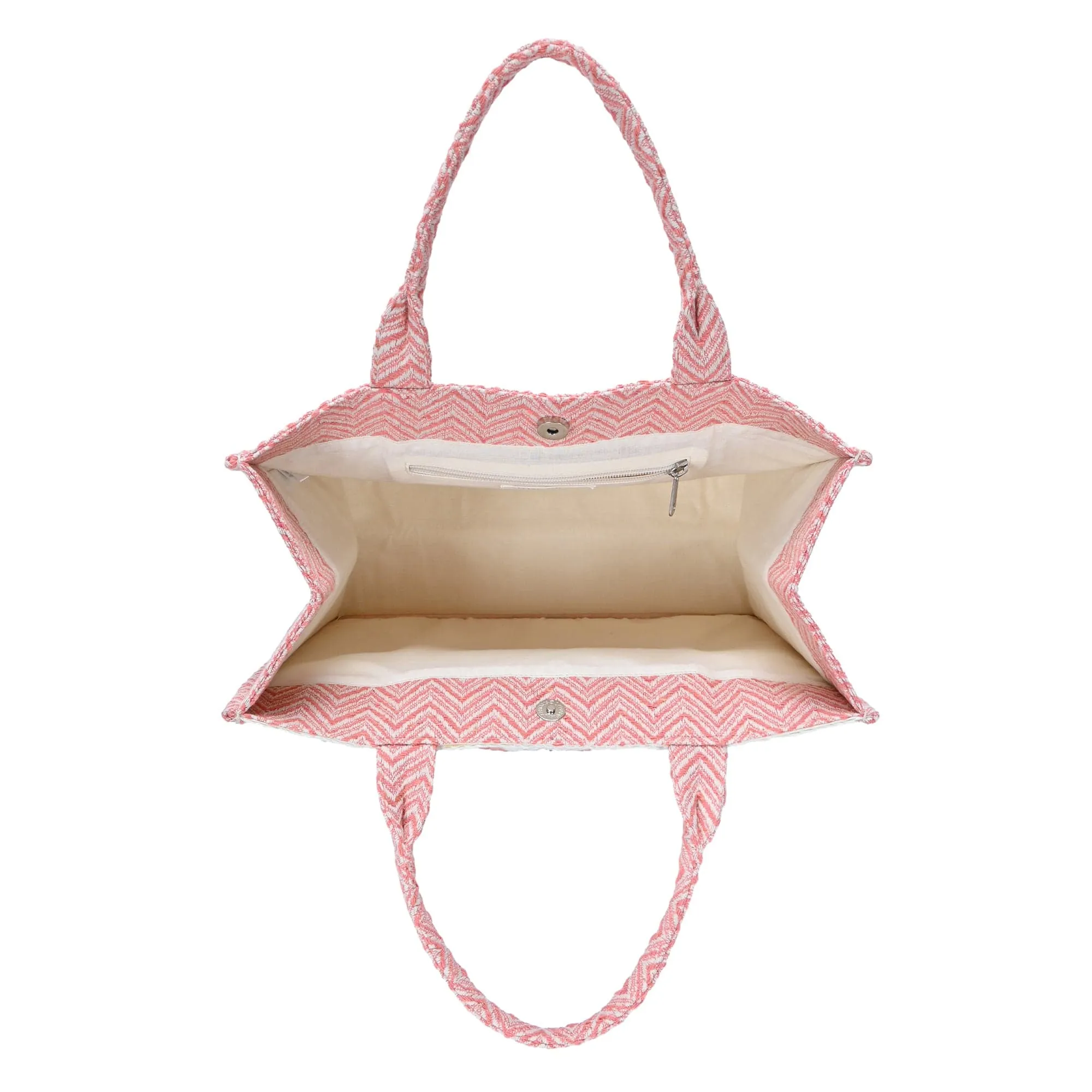 Chic BGAIN302 Flower Crochet Tote Bag - Stylish, Handcrafted Summer Accessory for Beach, Shopping, and Daily Use