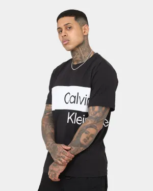 Calvin Klein Institutional Blocking T-Shirt Ck Black