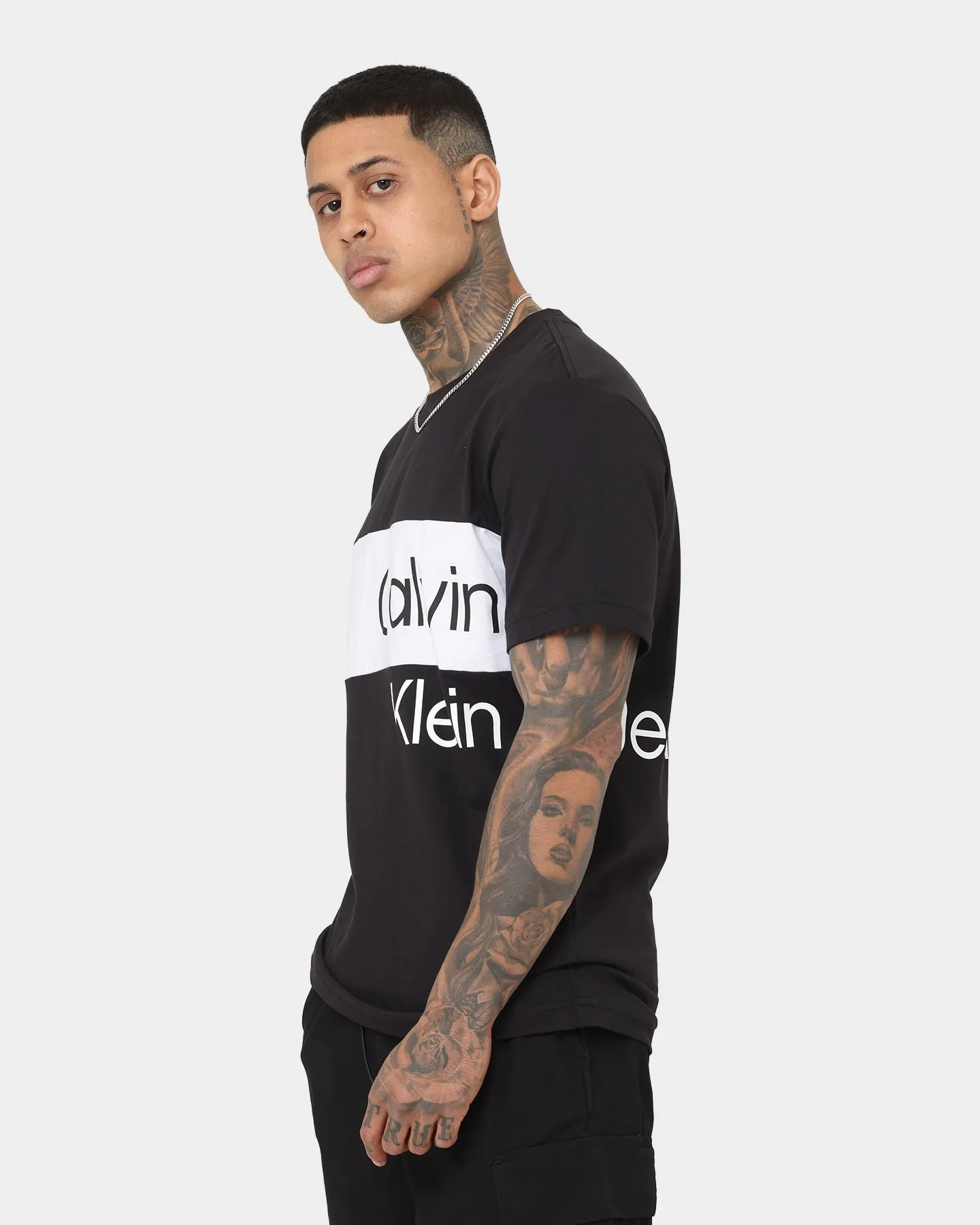 Calvin Klein Institutional Blocking T-Shirt Ck Black