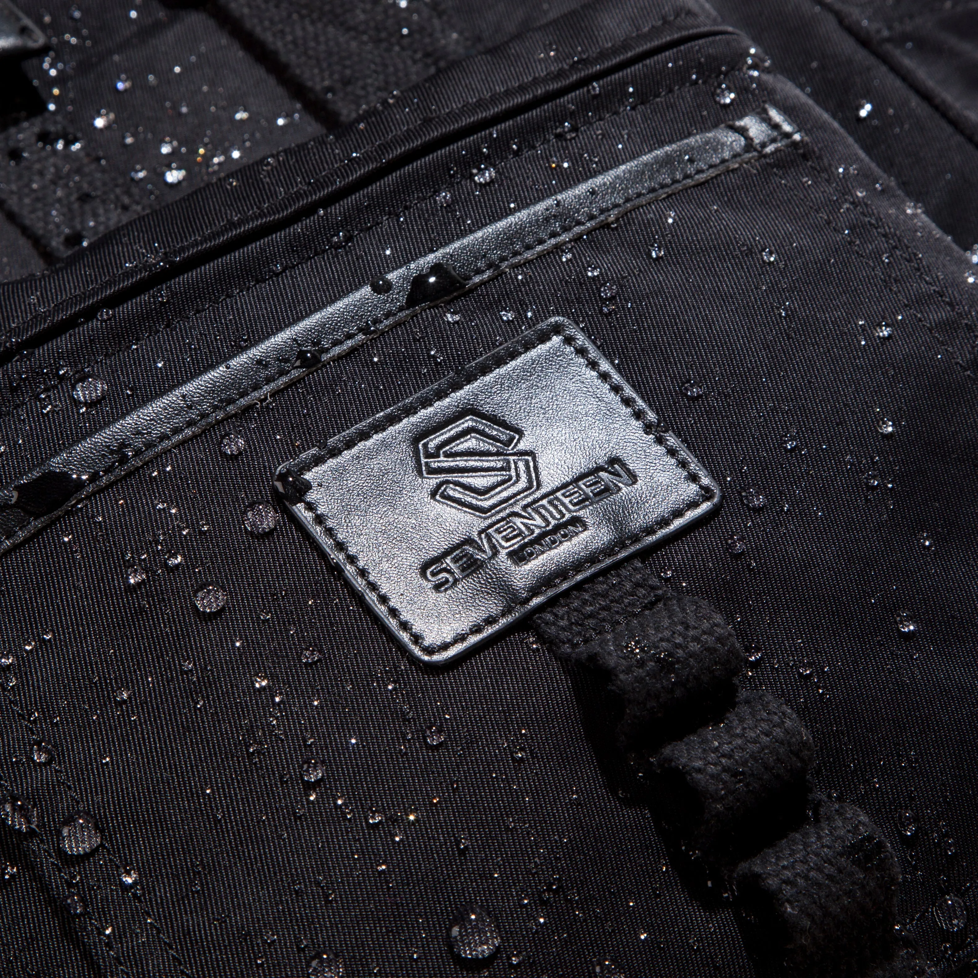 Canary Wharf Backpack - Black with Black