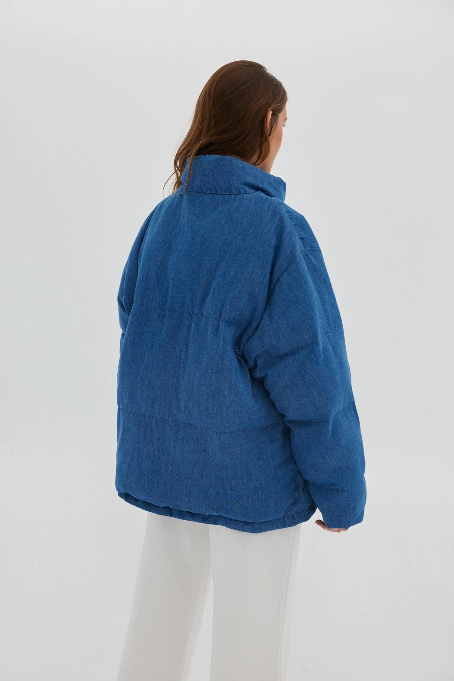 Denim Puffer - Denim Blue *Arriving late May