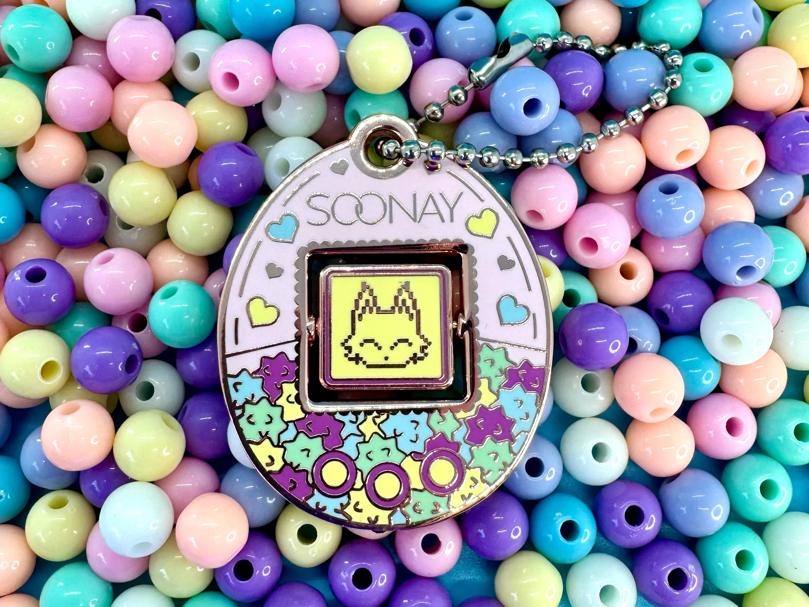 Digital Pet Soonay Spinner Pin
