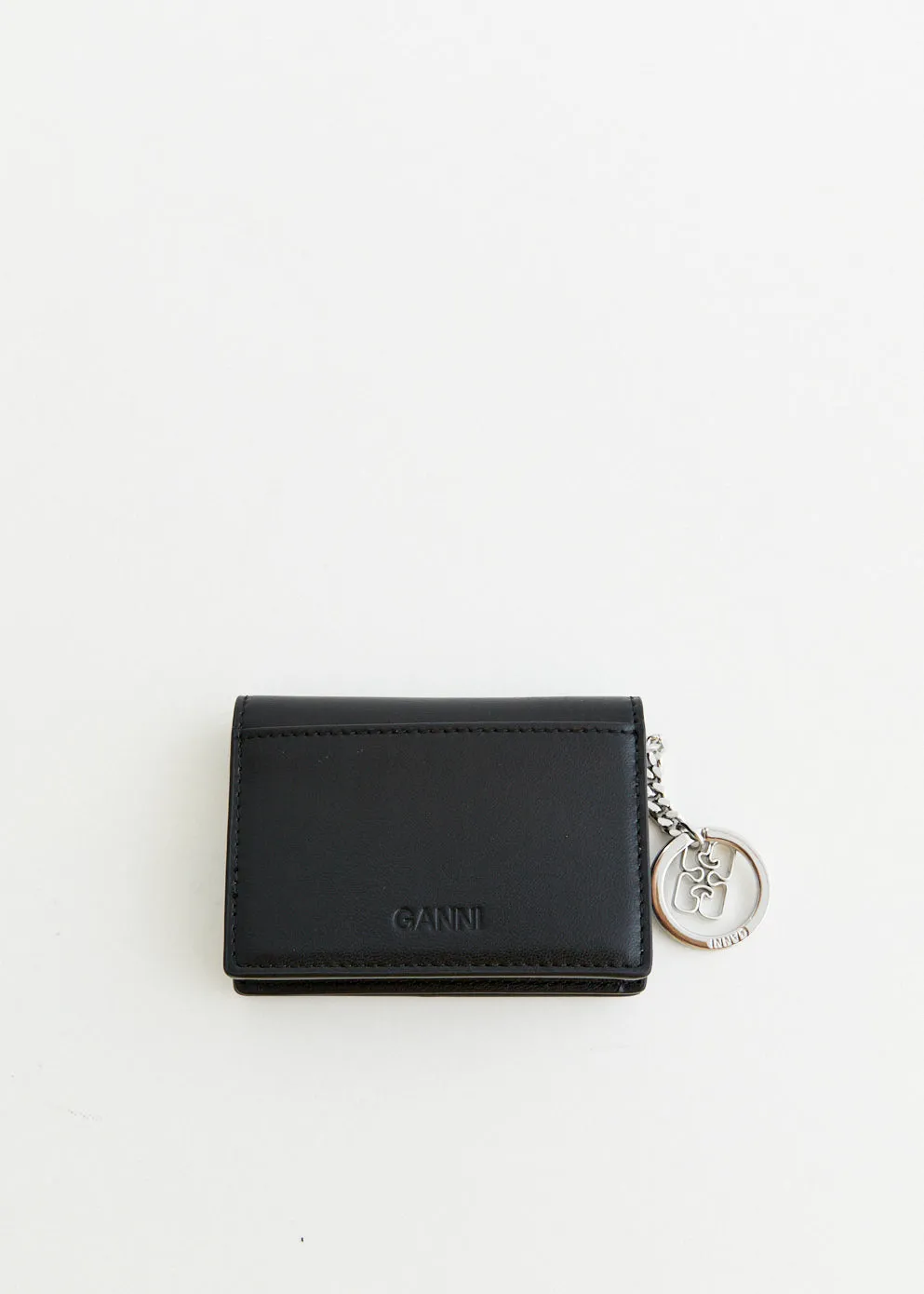 Ganni Bou Flap Card Holder
