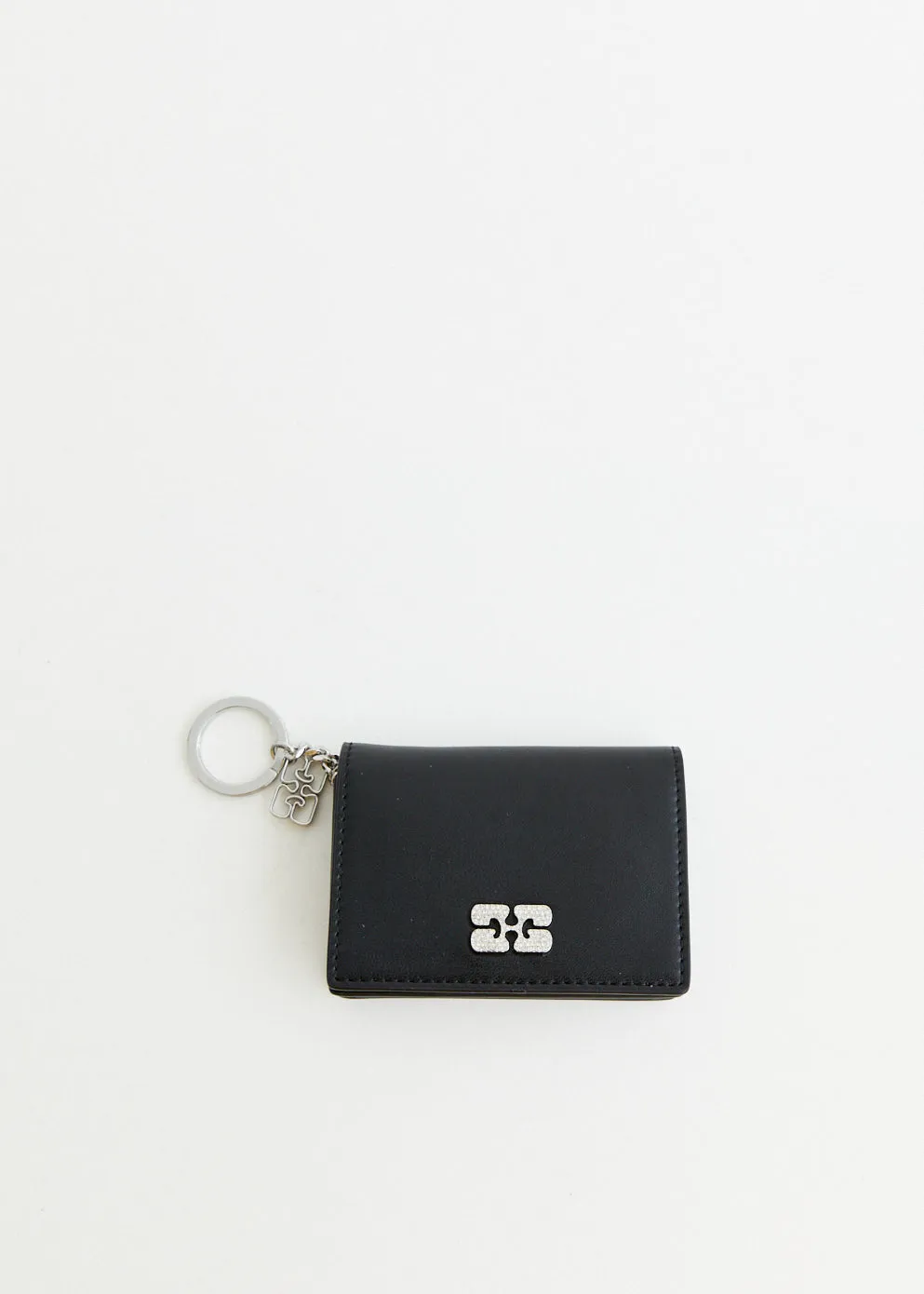 Ganni Bou Flap Card Holder