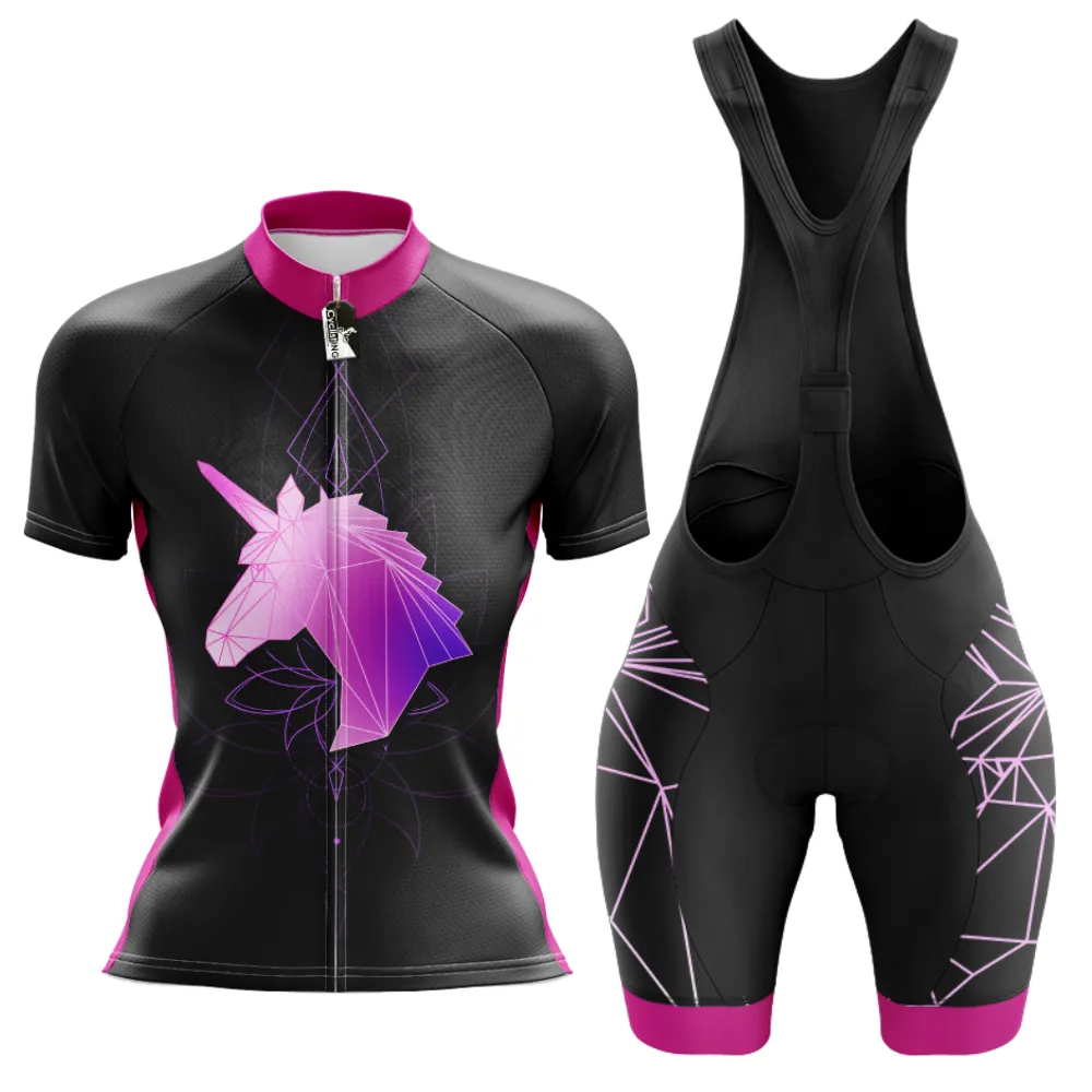 Geometric Unicorn Cycling Kit