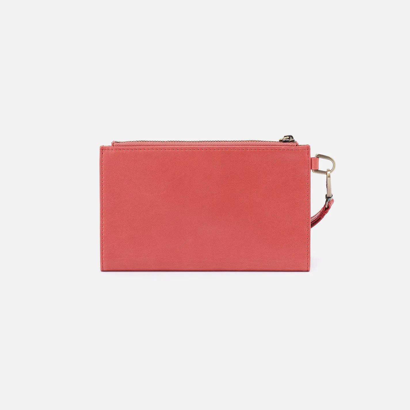 Kali Phone Wallet in Polished Leather - Cherry Blossom