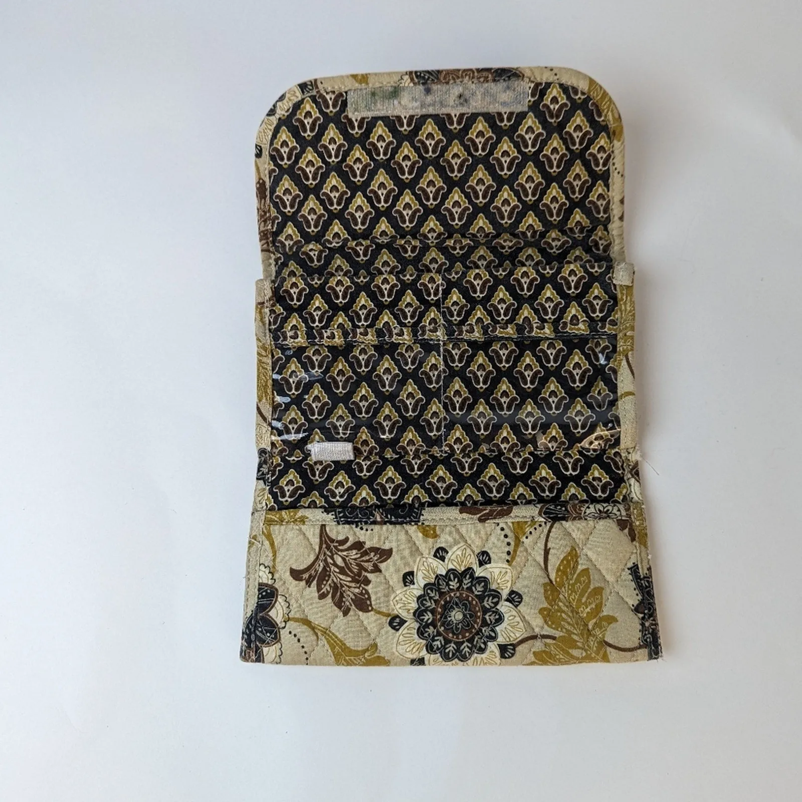 Maggie B Quilted Trifold Wallet