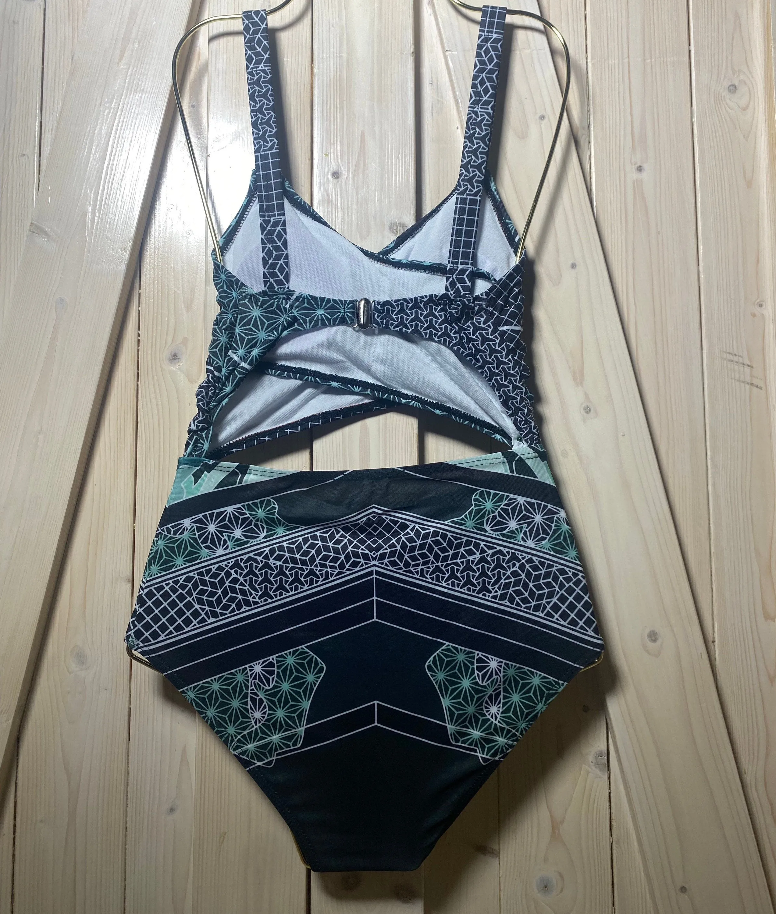 NEW 3 style petite swimsuit Teal Mist 2 / Emerald Mist 1 - shoulder swim or Black Jade longsleeve rashguard regal resort cruise coordinates