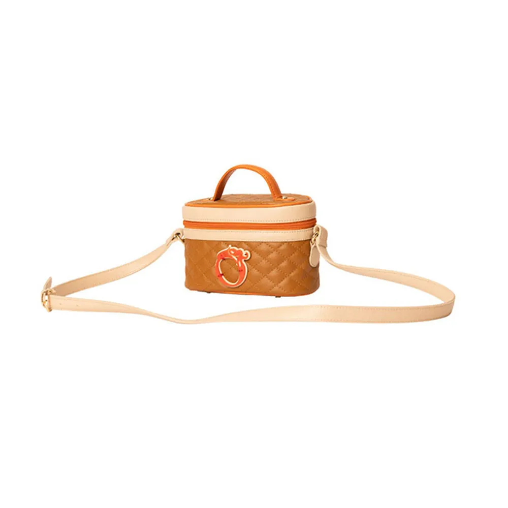 Oceana Clutches Brown Vanity Bag