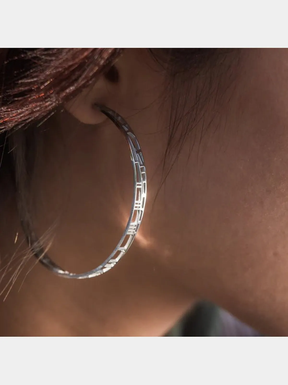 Restoring Justice Hoops - Stainless Steel