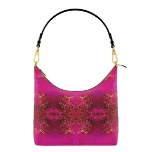 Square Hobo Bag Orchids