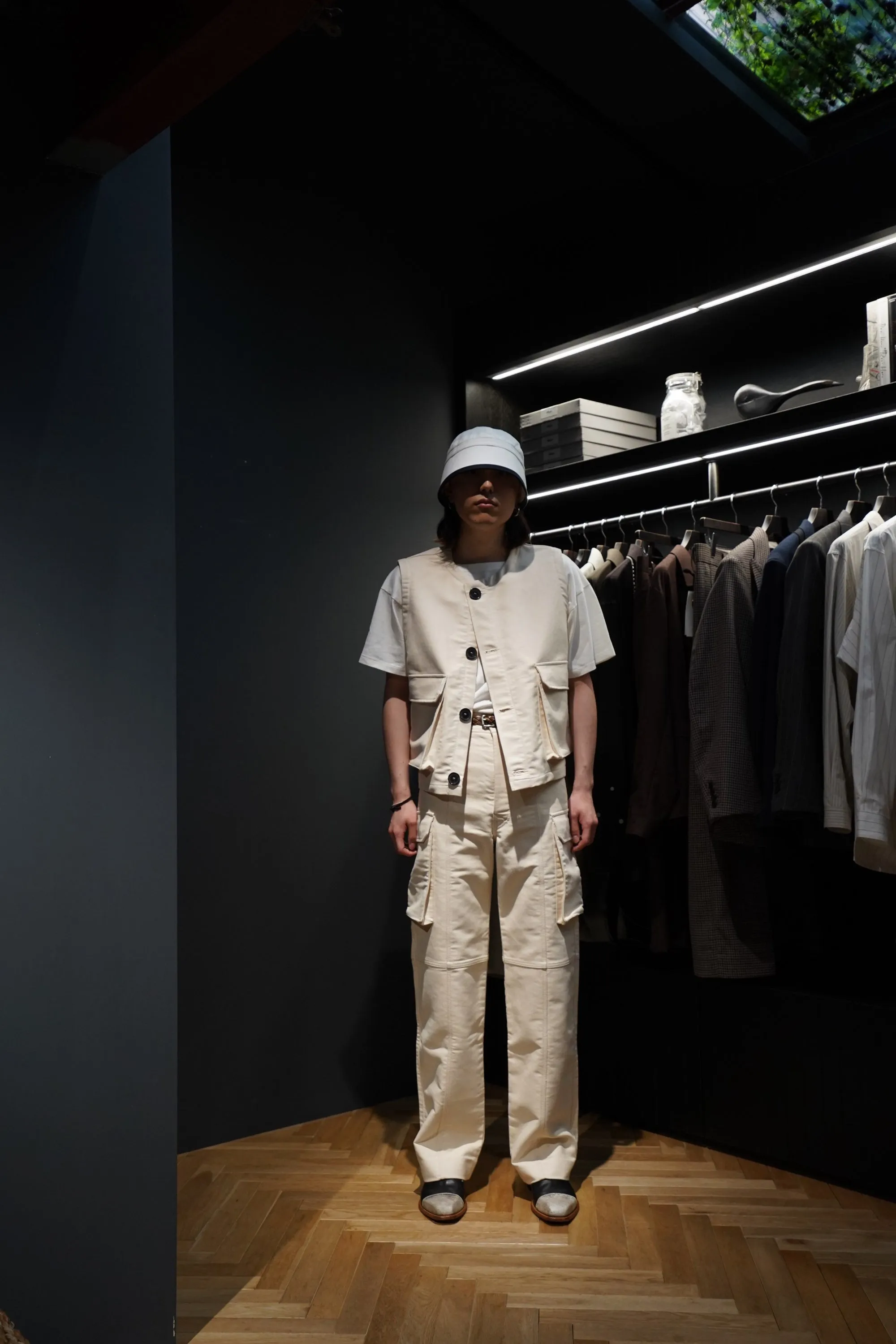 UNIFORME STRAPPED FLAP-POKET VEST