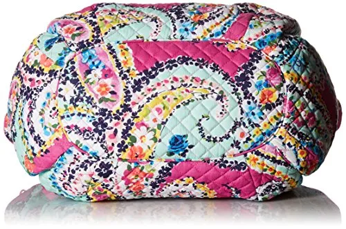 Vera Bradley Iconic Glenna Tote, Signature Cotton, Wildflower Paisley